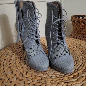 Weave Ankle Bootie.